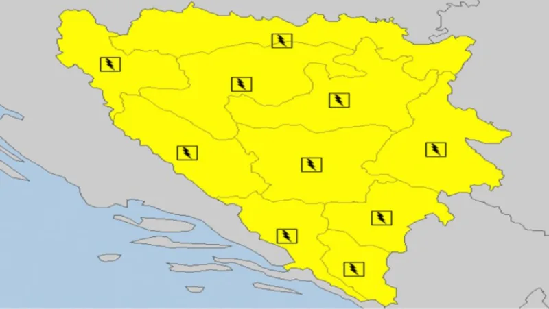 žuti meteoalarm