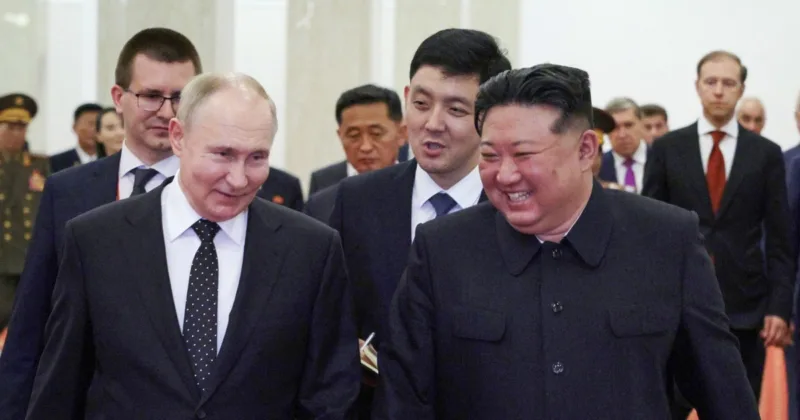 PUTIN KIM JONG UN