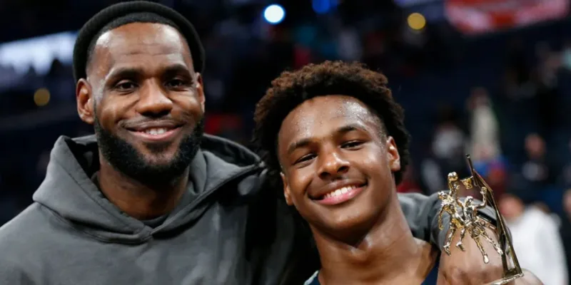lebron james i bronny