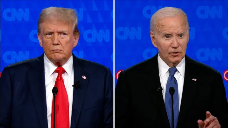 TRUMP I BIDEN DEBATA