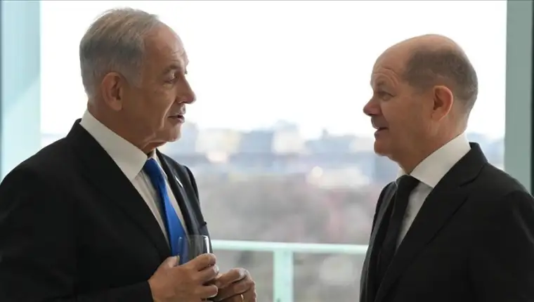 scholz i netanyahu