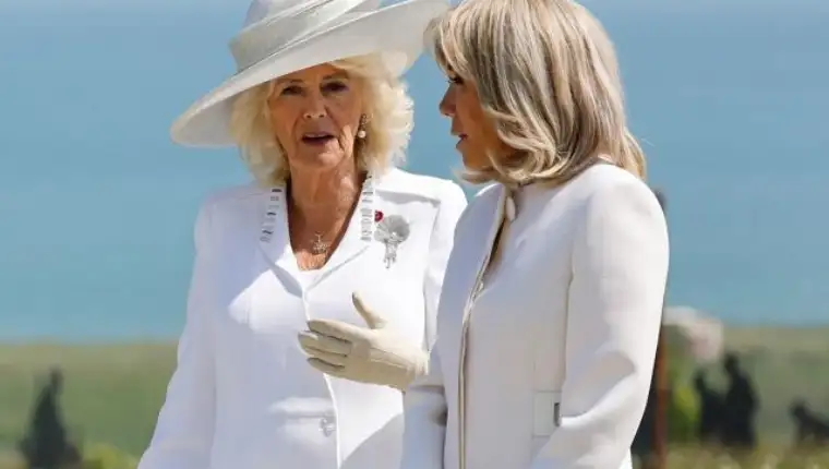 Brigitte Macron i kraljica camille