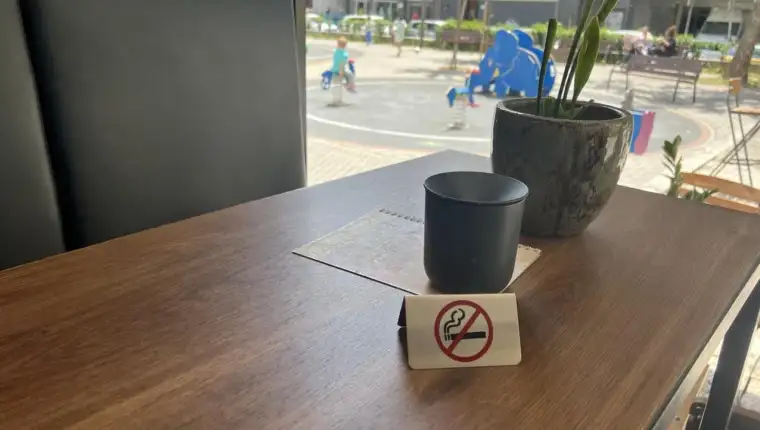 zabranjeno pusenje, kafic