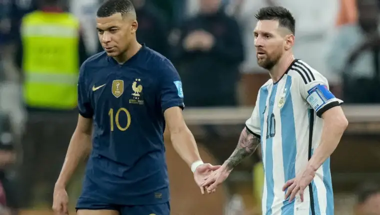 messi mbappe