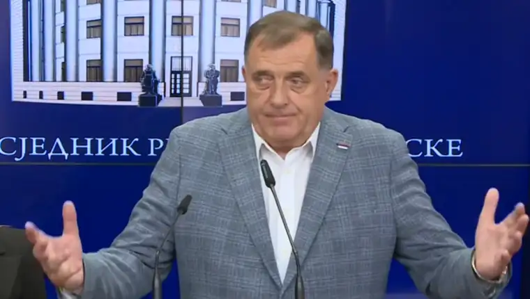 dodik presica ljut