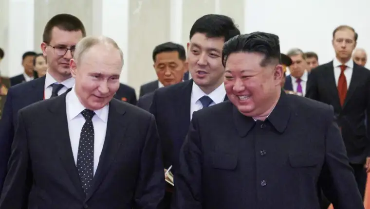 PUTIN KIM JONG UN