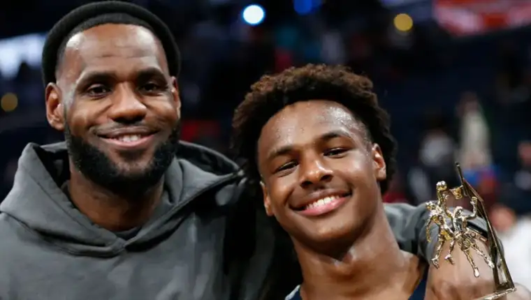 lebron james i bronny