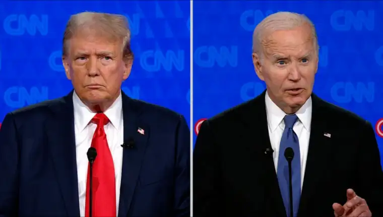 TRUMP I BIDEN DEBATA