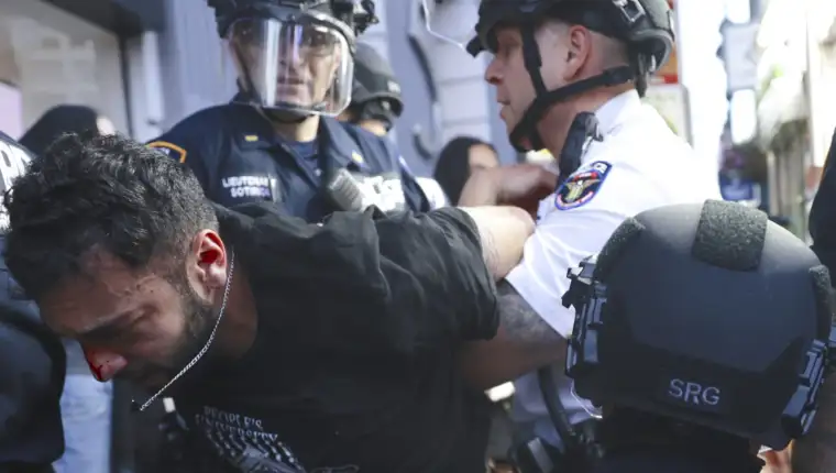SAD: Sukobi policije sa propalestinskim demonstrantima u New Yorku