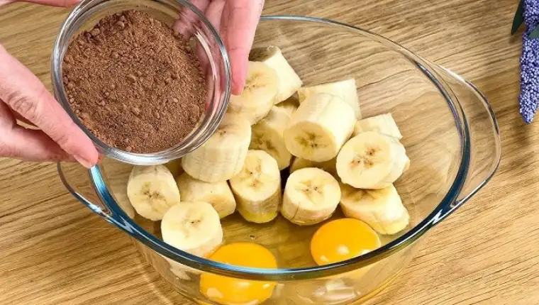 banane kolači kore brašno