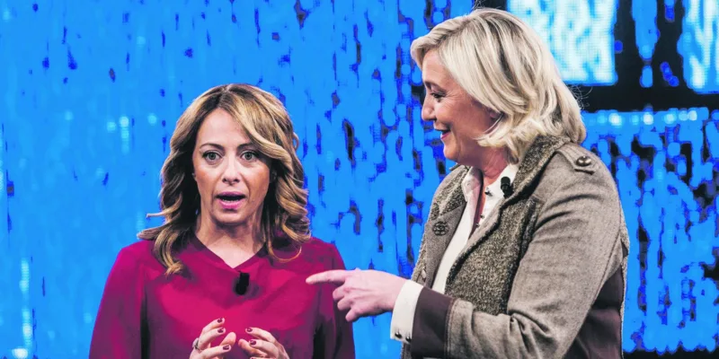 meloni i le pen