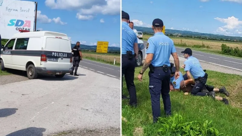 hapšenje odžak