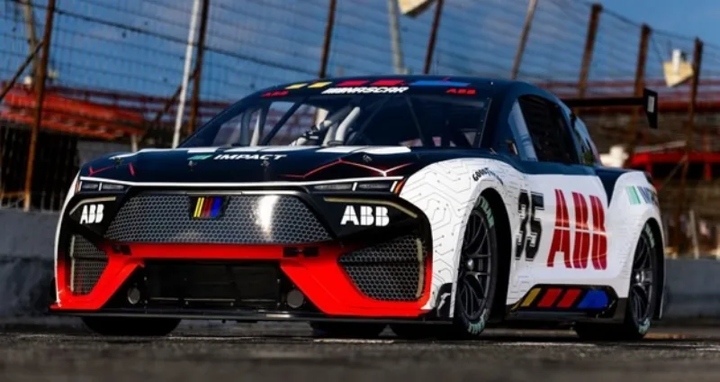 nascar električni trkaći auto