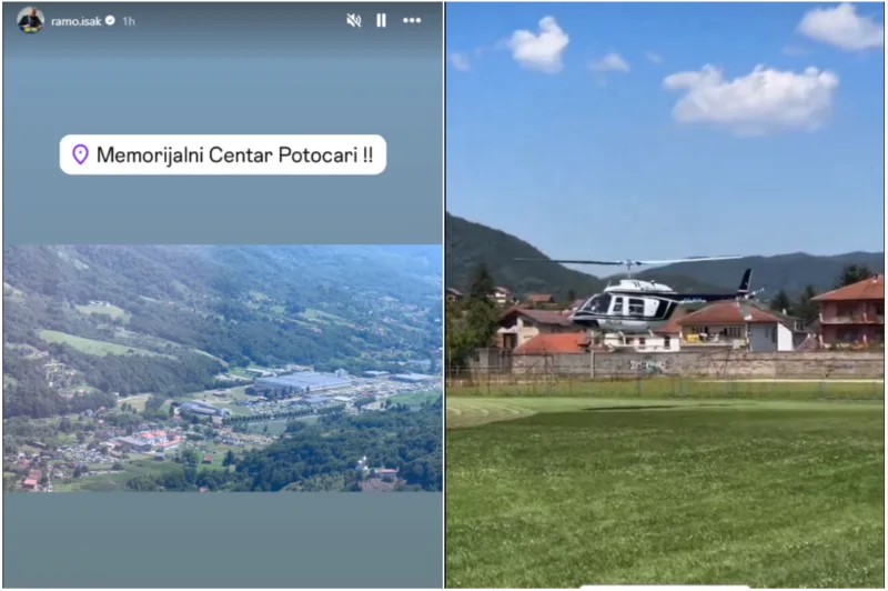 ramo isak heli srebrenica