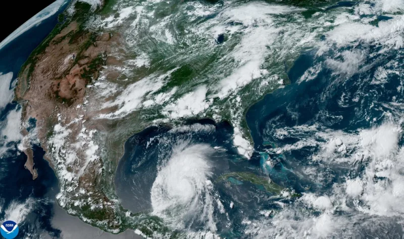 Hurricane Beryl 2024, Gulf of Mexico - 05 Jul 2024