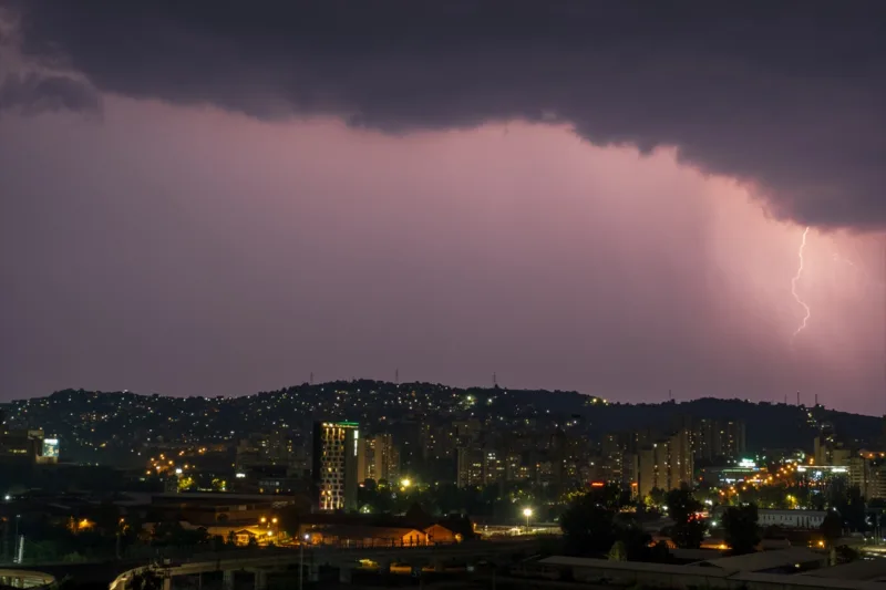grmljavina, sarajevo, nevrijeme