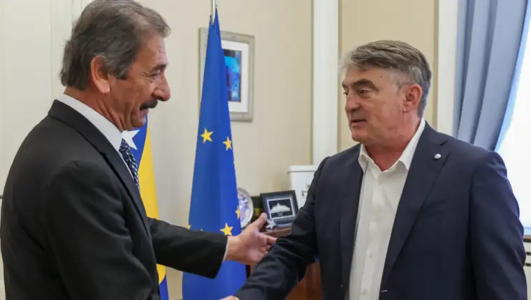 Član PBiH Željko Komšić - ambasador Palestine u BiH