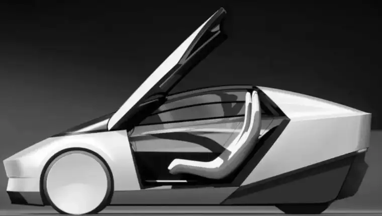 tesla robotaksi koncept