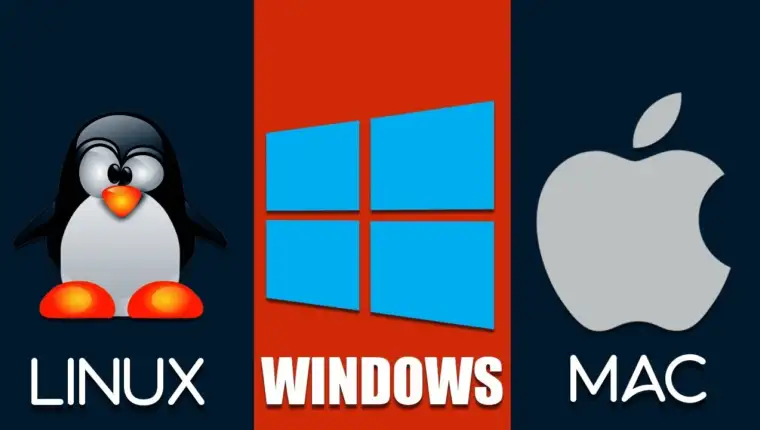 windows linux macos