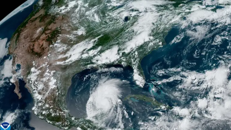 Hurricane Beryl 2024, Gulf of Mexico - 05 Jul 2024