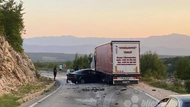 saobraćajna nesreća vinjani