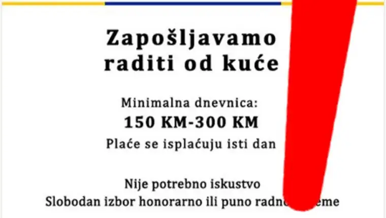 lazni oglas