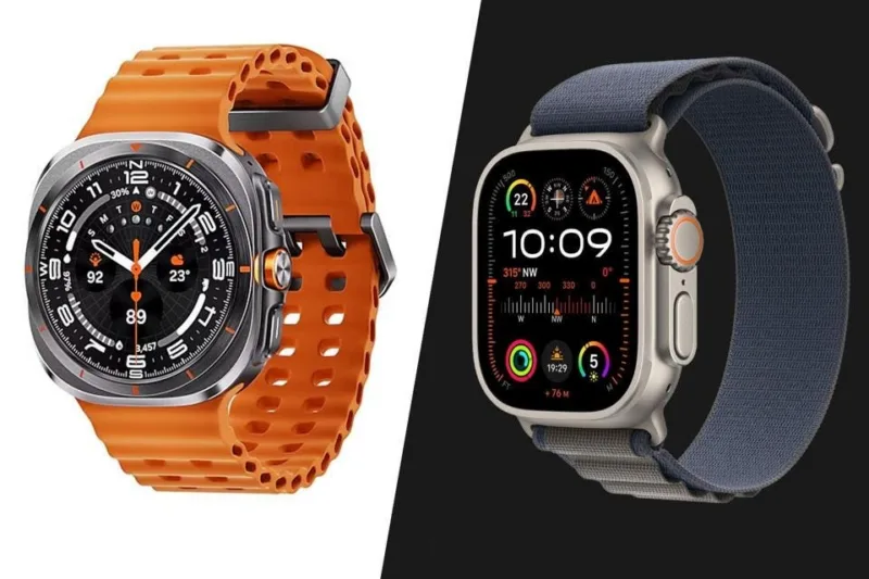 Galaxy Watch Ultra i apple watch