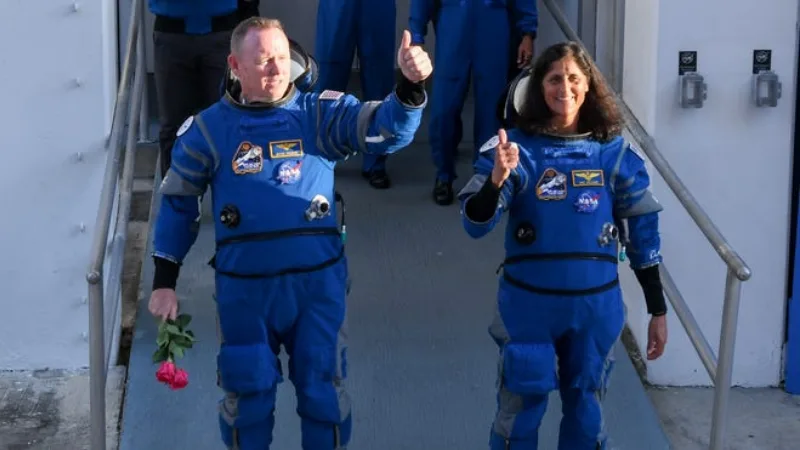 Barry Wilmore i Sunita Williams