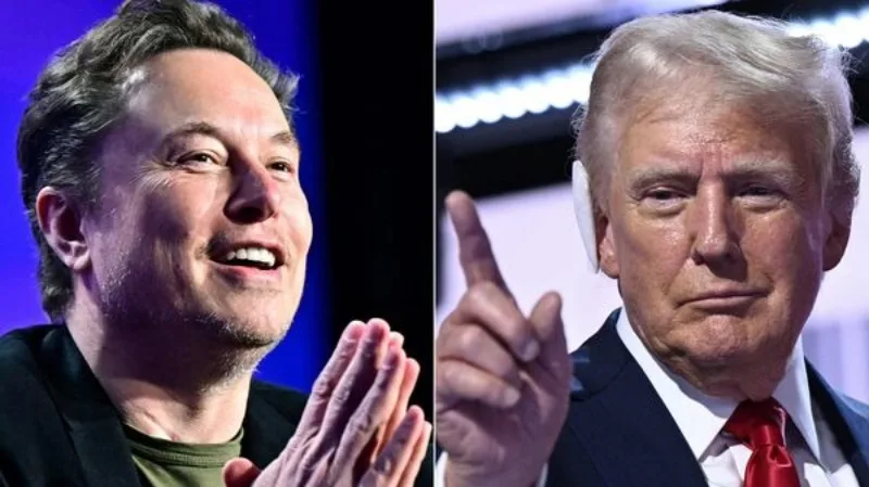trump i musk