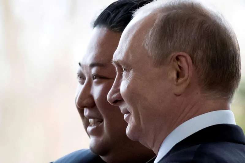 kim jong un i putin