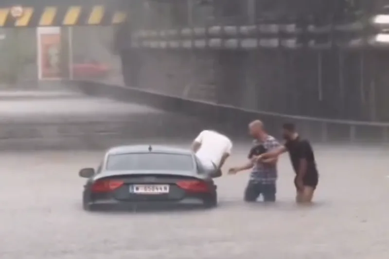 Beč, poplave