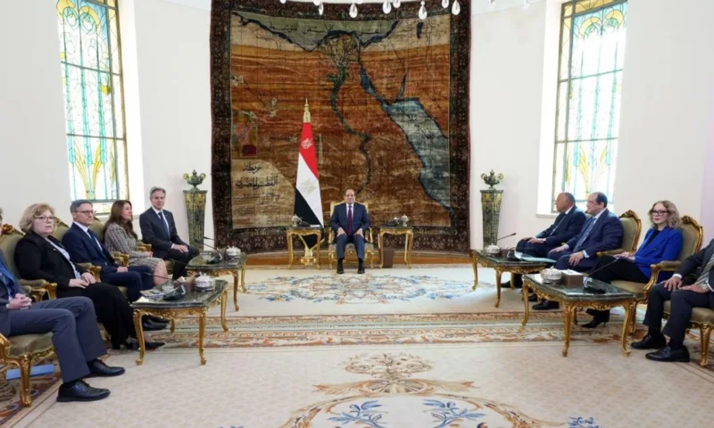 Abdel Fattah el-Sisi Blinken