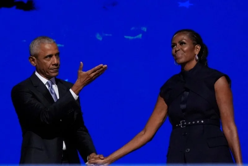 barack i michelle obama