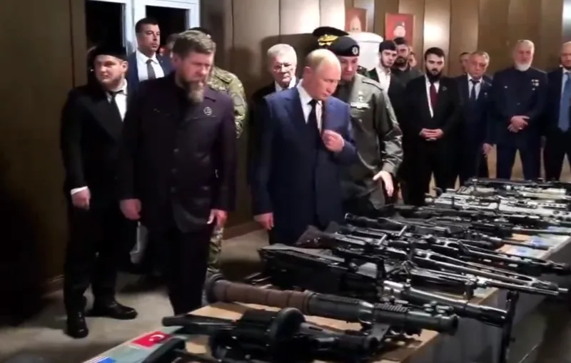 putin čečenija