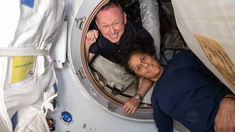 Sunita Suni Williams i Barry Butch Wilmore