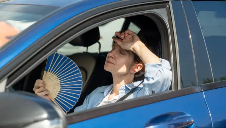 vrućina u automobilu