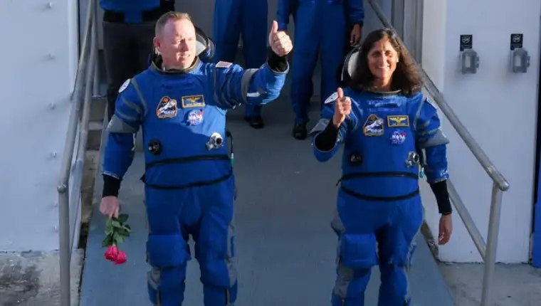 Barry Wilmore i Sunita Williams