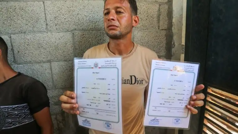 otac blizanaca gaza