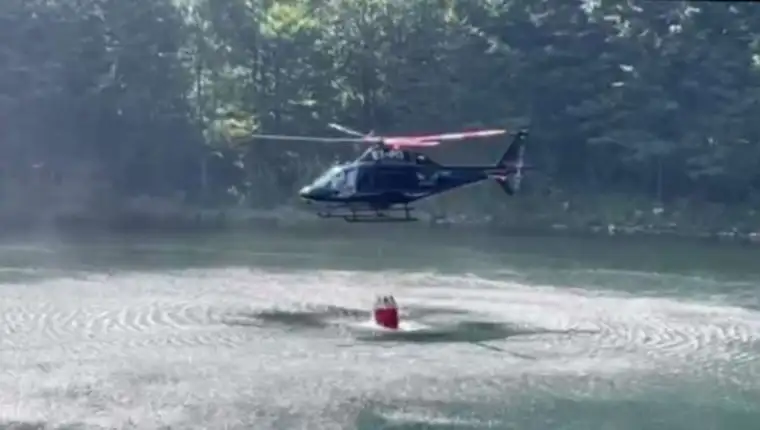 sutjeska pozar helikopter