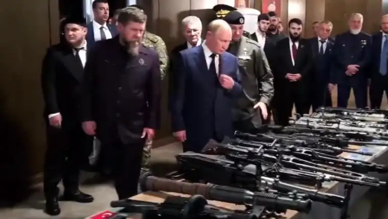 putin čečenija