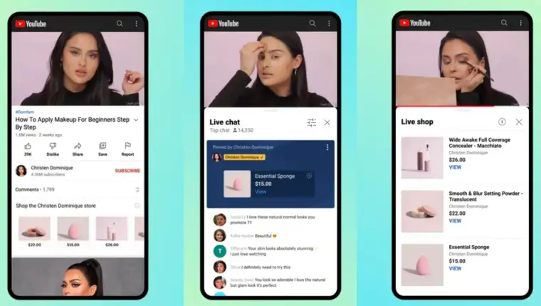 youtube i shopify