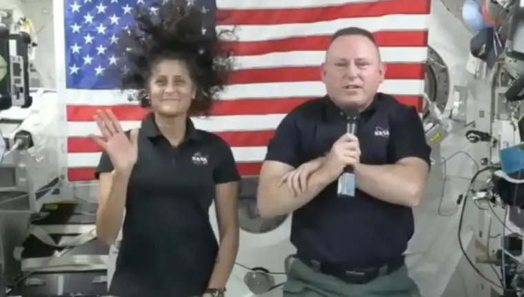 Sunita Suni Williams i Barry Butch Wilmore 2