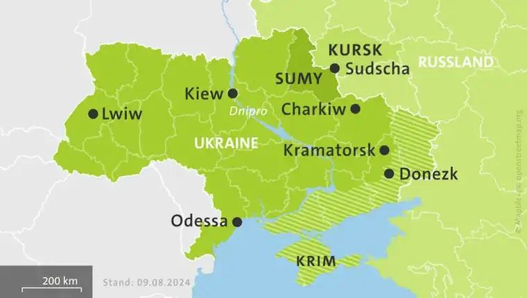 ukrajina, kursk