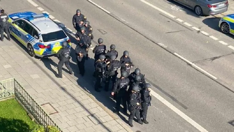 policija muchen napad
