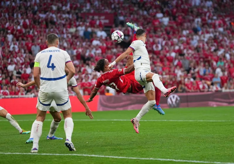 UEFA Nations League: Denmark vs Serbia, Copenhagen, USA - 08 Sep 2024