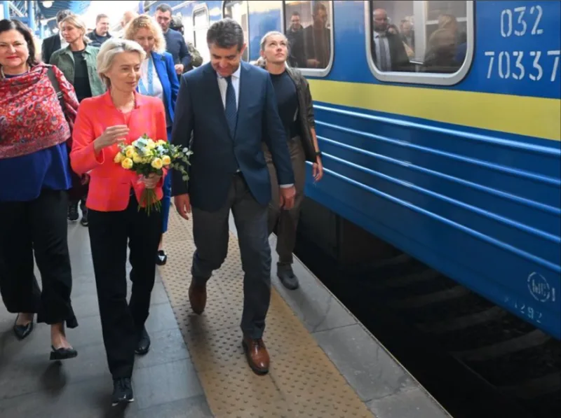 von der leyen u kijevu