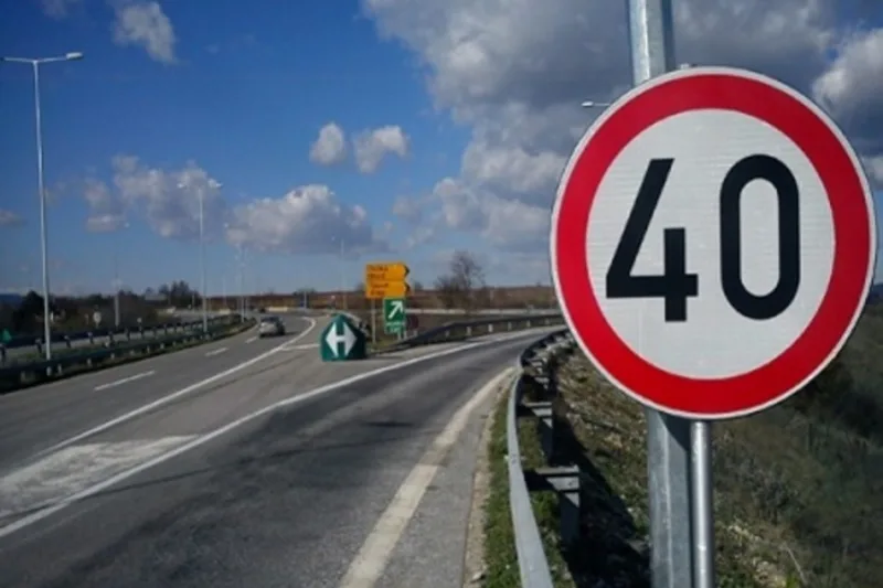 ograničenje brzine znak