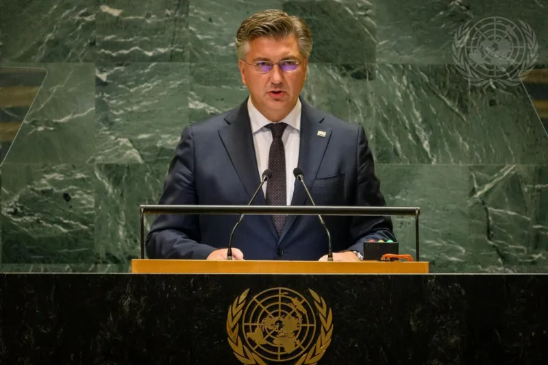 plenković un