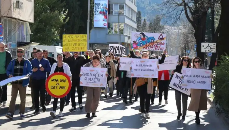sindikat provjetara HNK protesti