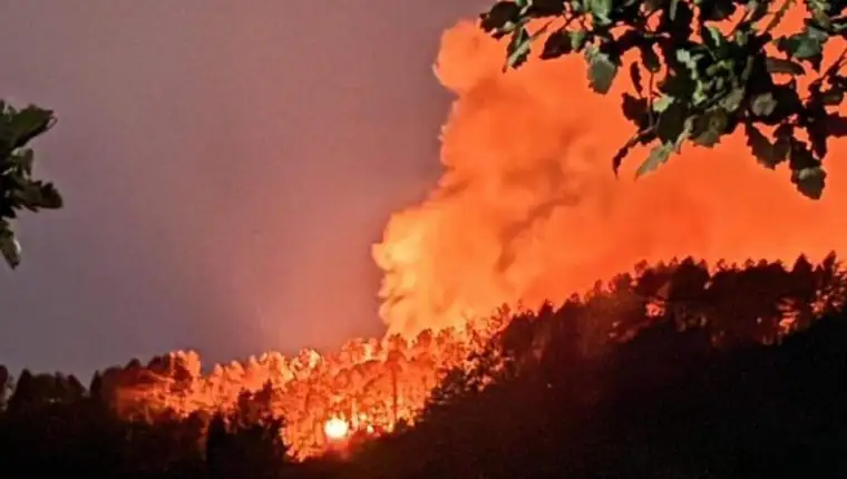 maglaj, požar